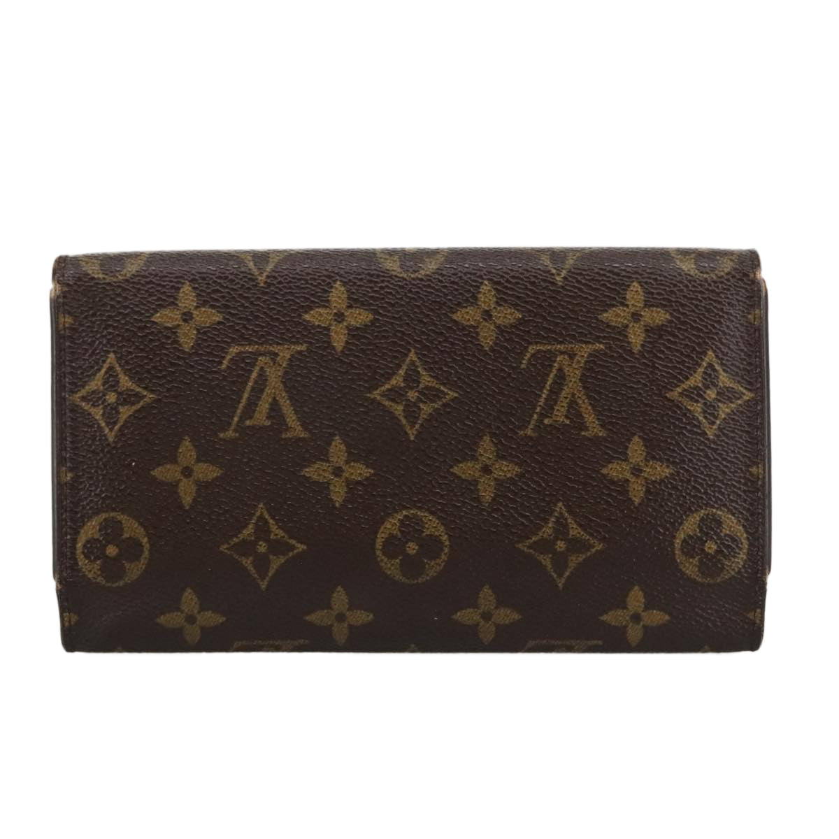 LOUIS VUITTON Monogram Porte Tresol International Wallet M61215 LV bs20593