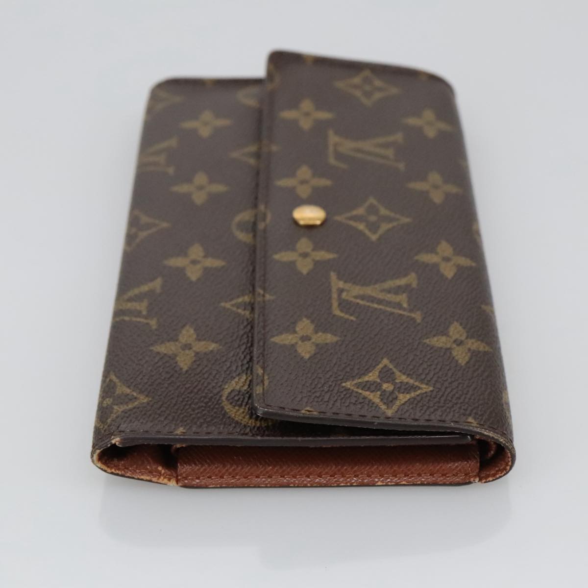 LOUIS VUITTON Monogram Porte Tresol International Wallet M61215 LV bs20593