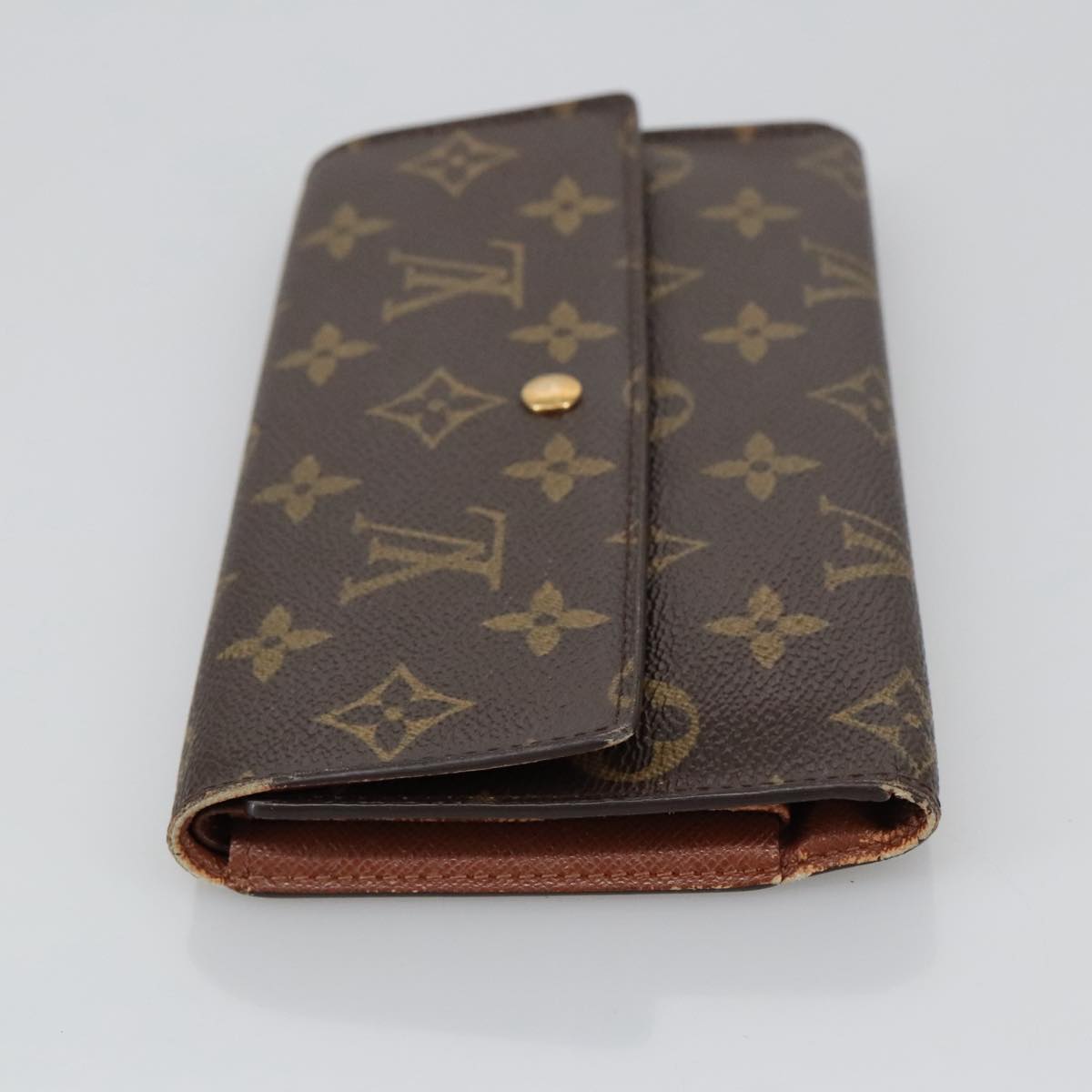 LOUIS VUITTON Monogram Porte Tresol International Wallet M61215 LV bs20593