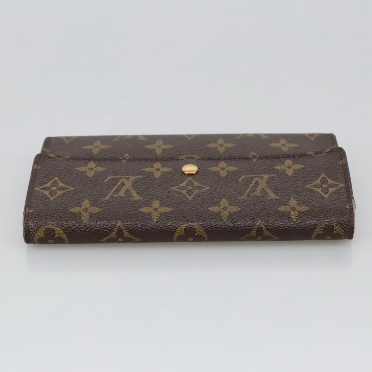 LOUIS VUITTON Monogram Porte Tresol International Wallet M61215 LV bs20593