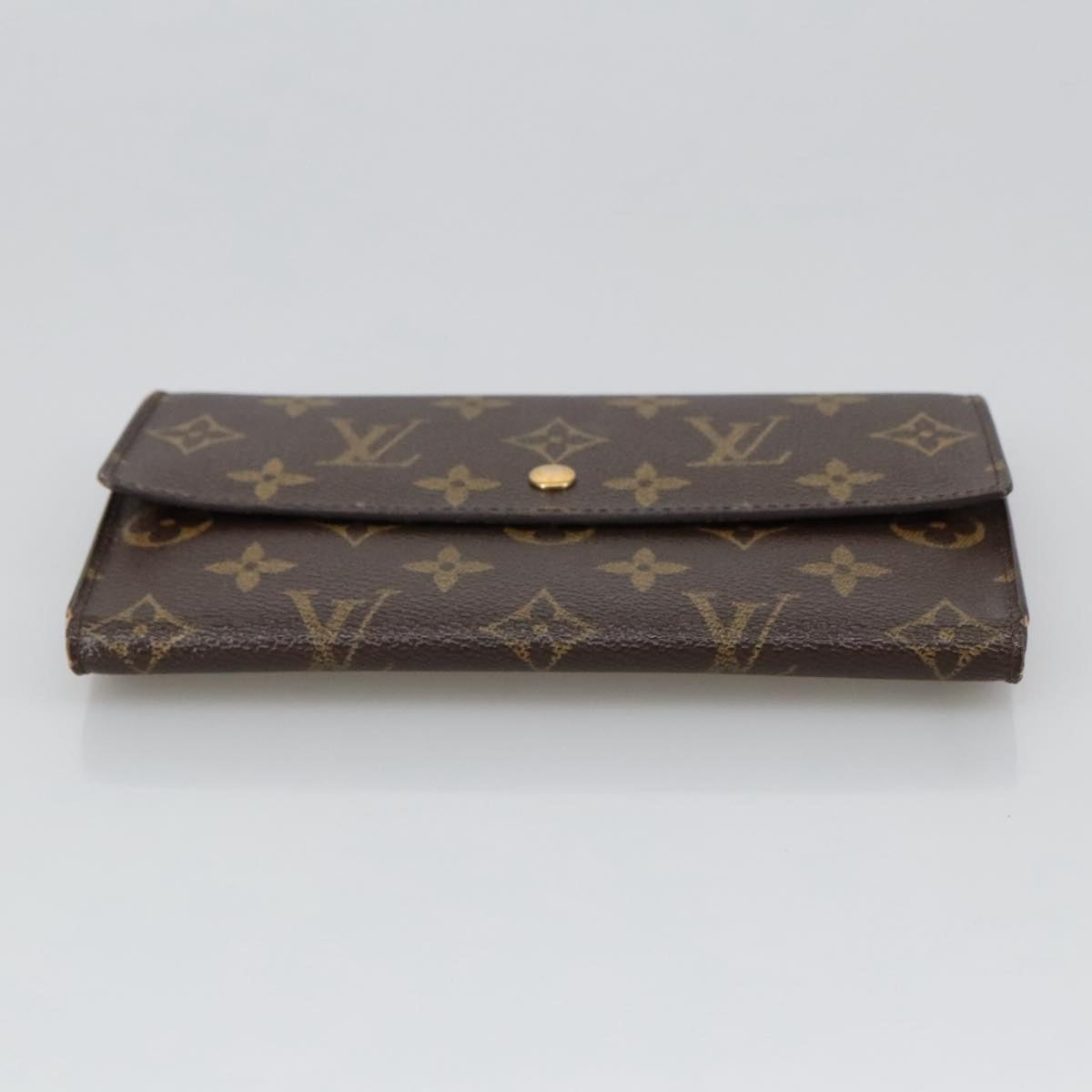 LOUIS VUITTON Monogram Porte Tresol International Wallet M61215 LV bs20593