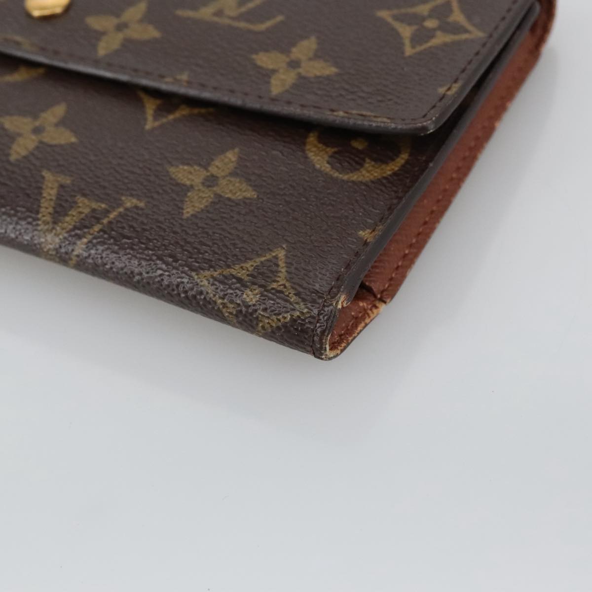 LOUIS VUITTON Monogram Porte Tresol International Wallet M61215 LV bs20593