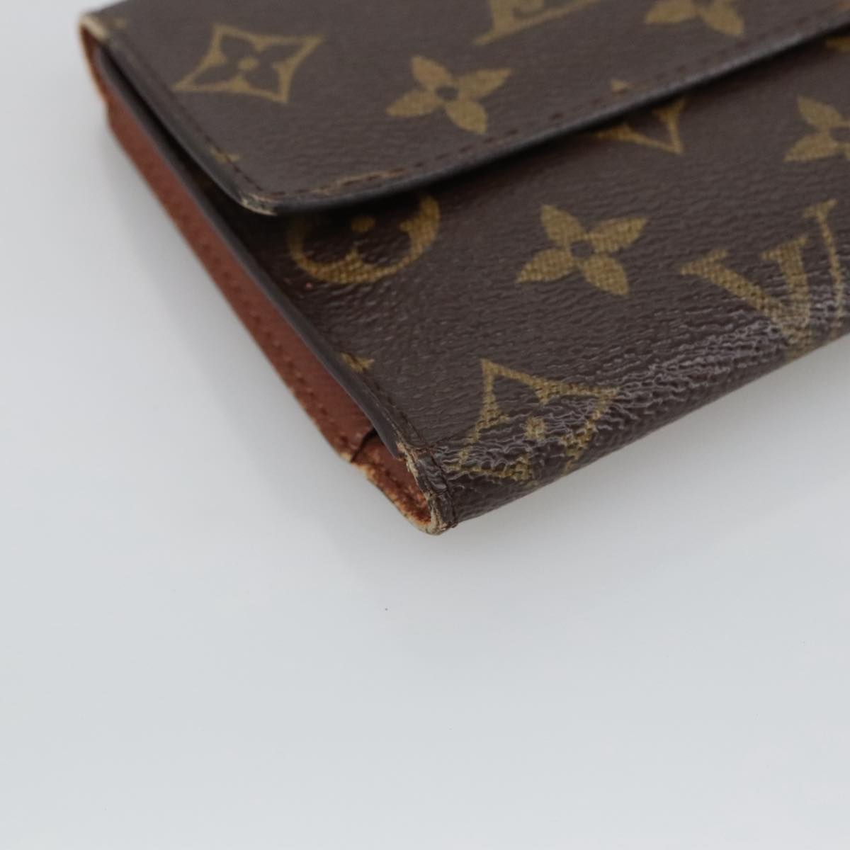 LOUIS VUITTON Monogram Porte Tresol International Wallet M61215 LV bs20593
