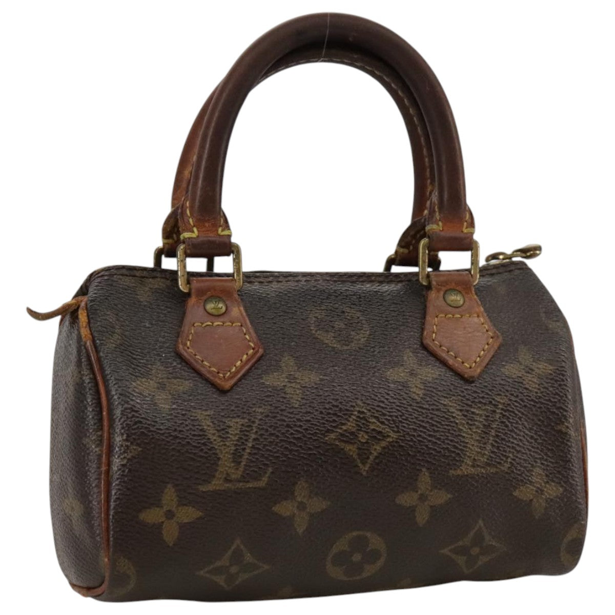 LOUIS VUITTON Monogram Mini Speedy Hand Bag M41534 LV bs20601