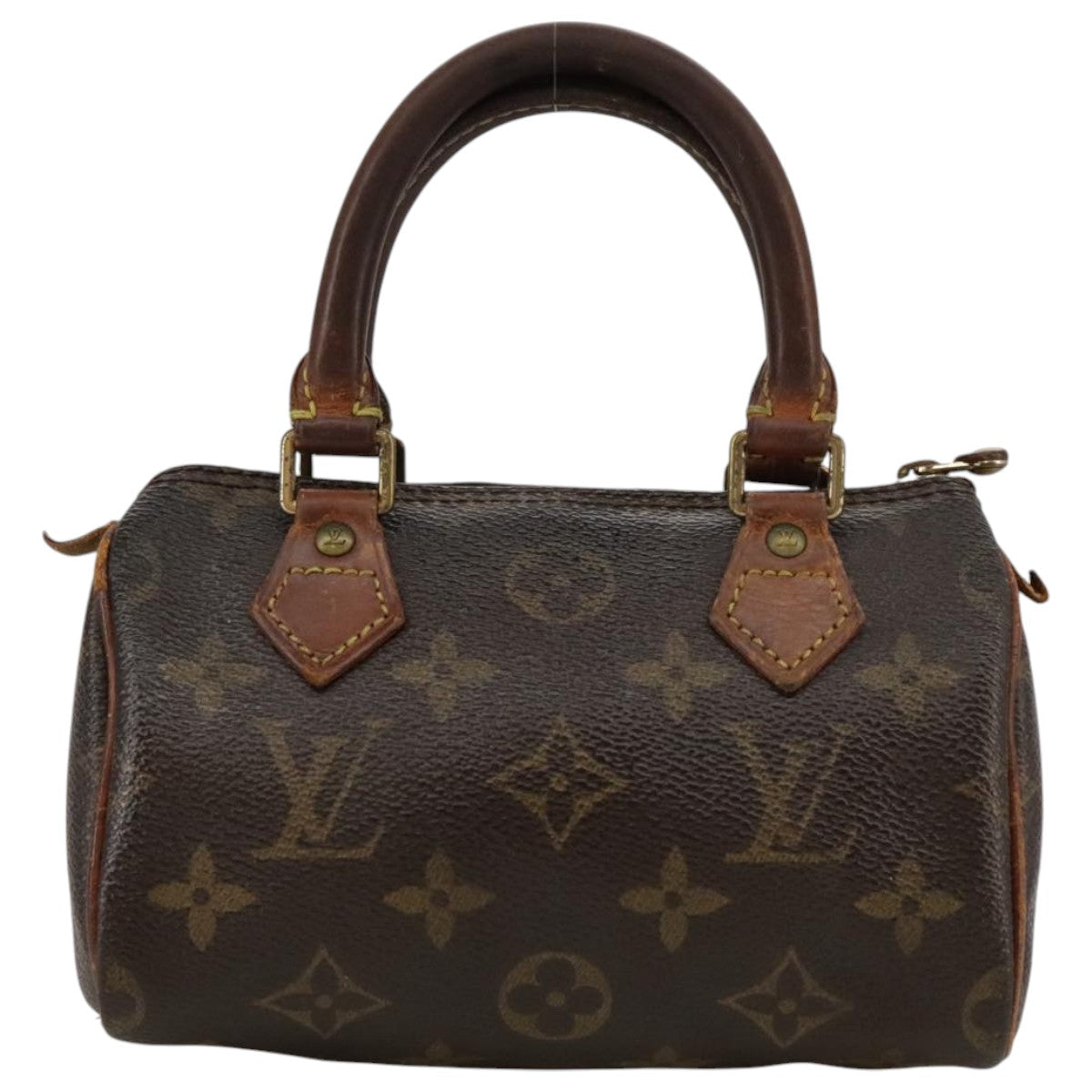 LOUIS VUITTON Monogram Mini Speedy Hand Bag M41534 LV bs20601
