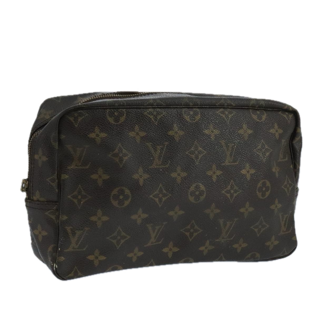 LOUIS VUITTON Monogram Trousse Toilette 28 Clutch Bag M47522 LV bs20606