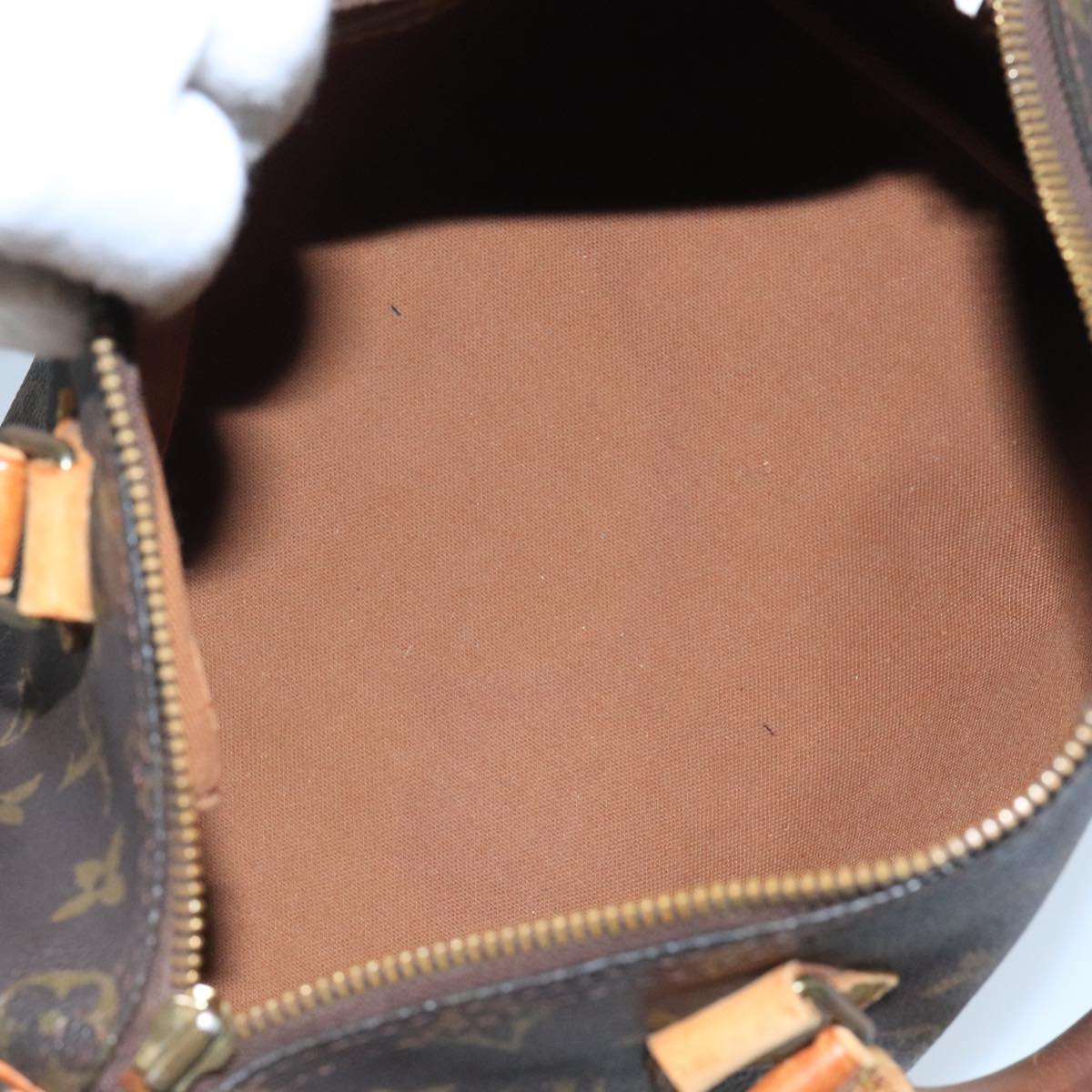 LOUIS VUITTON Monogram Speedy 25 Hand Bag M41528 LV bs20622