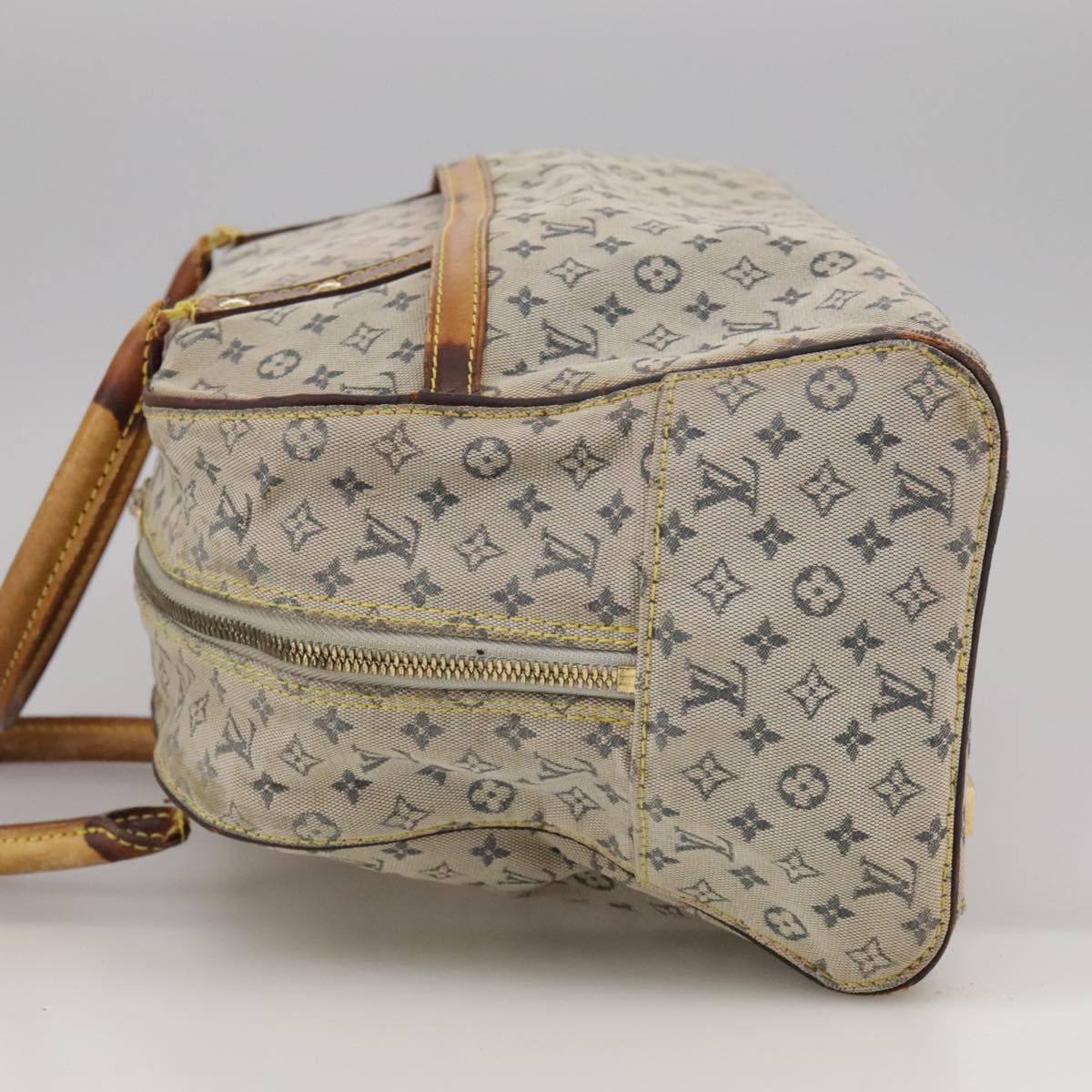 LOUIS VUITTON Monogram mini Marie Hand Bag Blue M92003 LV bs20671