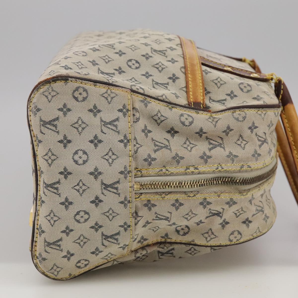 LOUIS VUITTON Monogram mini Marie Hand Bag Blue M92003 LV bs20671
