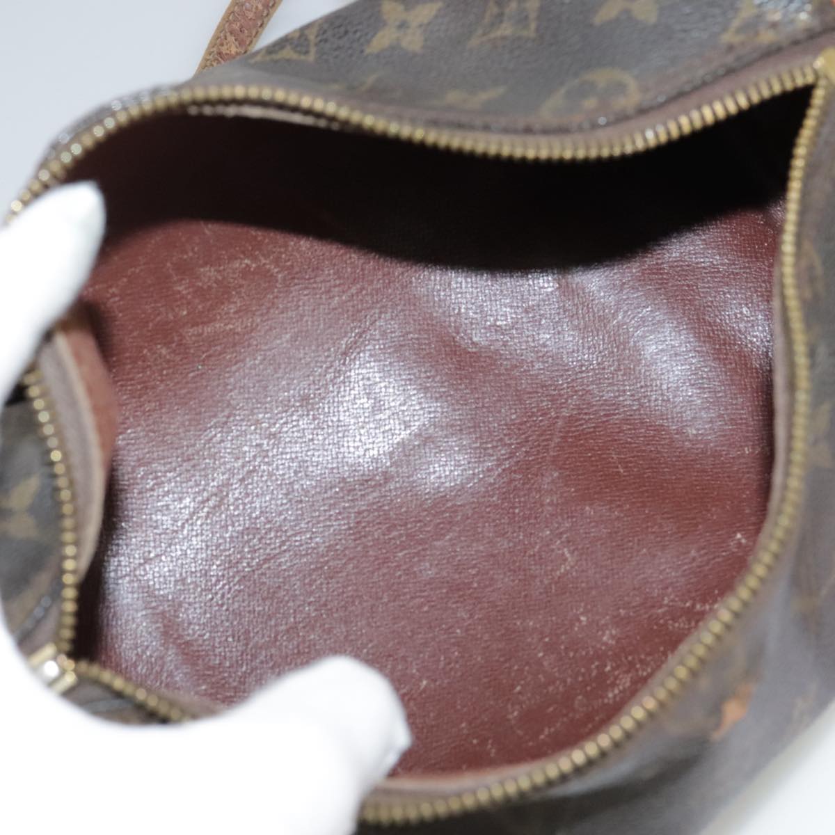 LOUIS VUITTON Monogram Papillon 26 Hand Bag M51386 LV bs20719