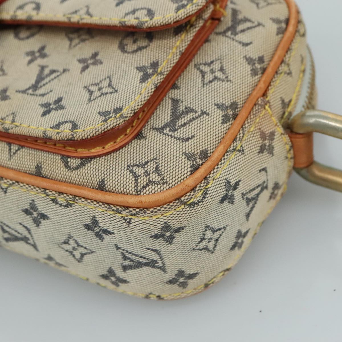 LOUIS VUITTON Monogram Mini Juliet MM Shoulder Bag Blue M92004 LV bs20797