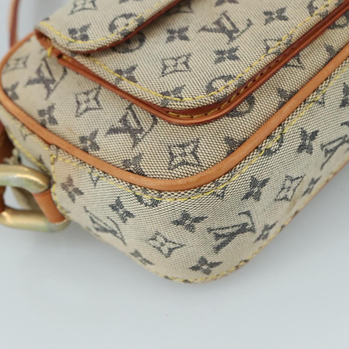 LOUIS VUITTON Monogram Mini Juliet MM Shoulder Bag Blue M92004 LV bs20797