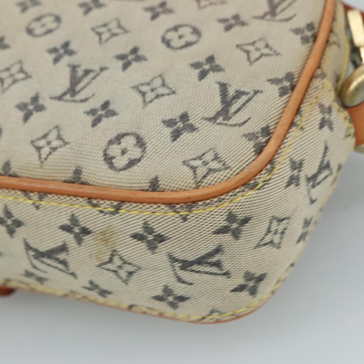 LOUIS VUITTON Monogram Mini Juliet MM Shoulder Bag Blue M92004 LV bs20797