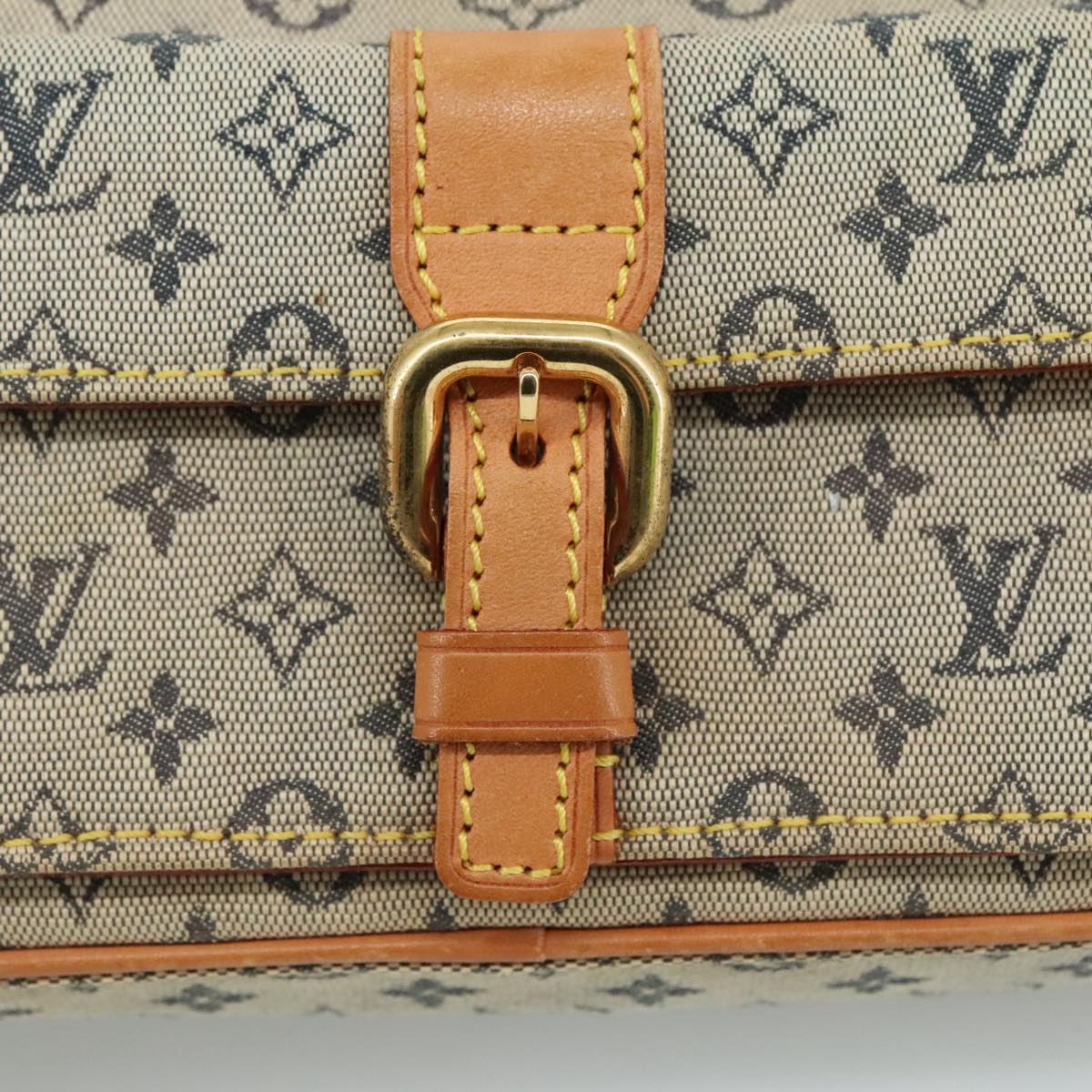 LOUIS VUITTON Monogram Mini Juliet MM Shoulder Bag Blue M92004 LV bs20797