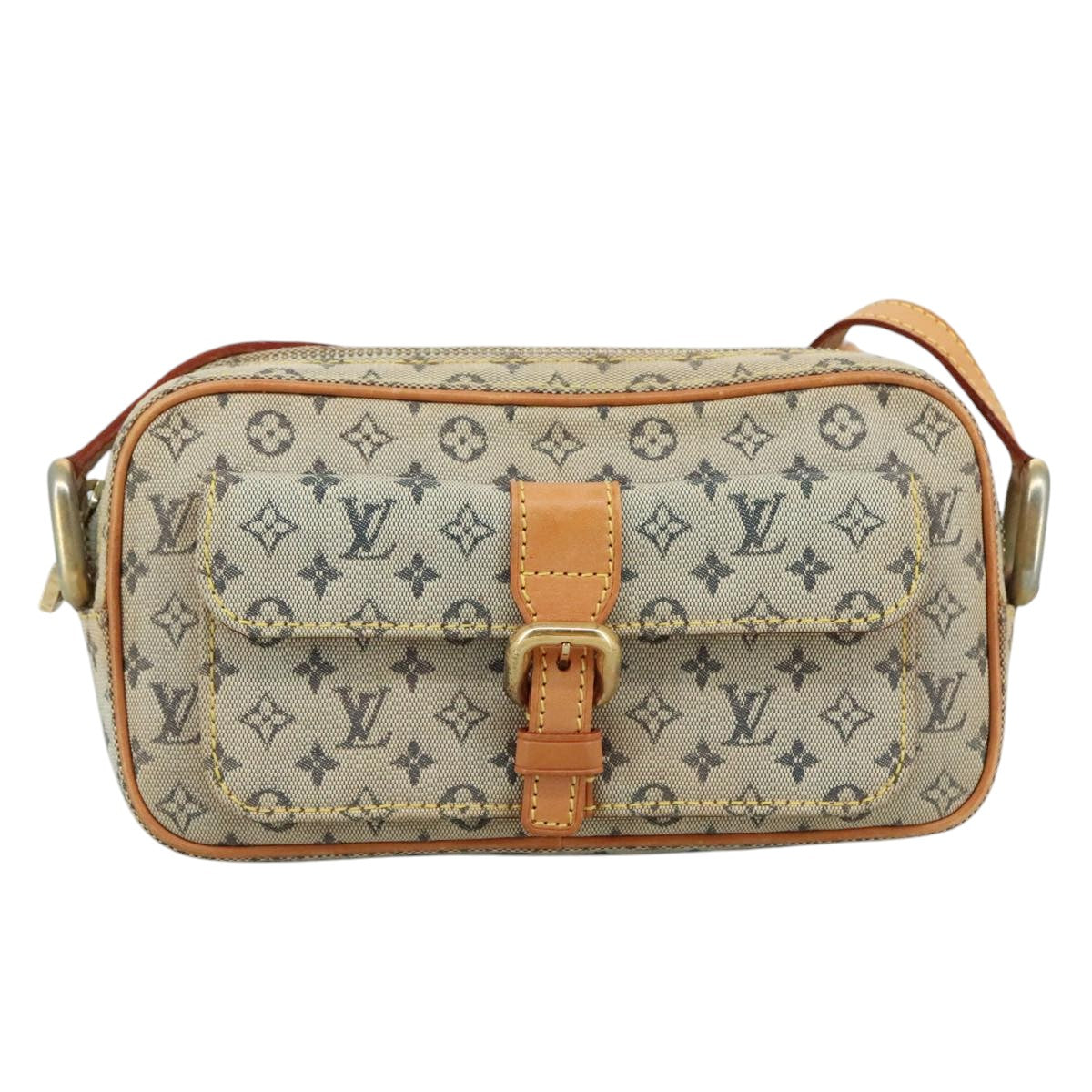 LOUIS VUITTON Monogram Mini Juliet MM Shoulder Bag Blue M92004 LV bs20797