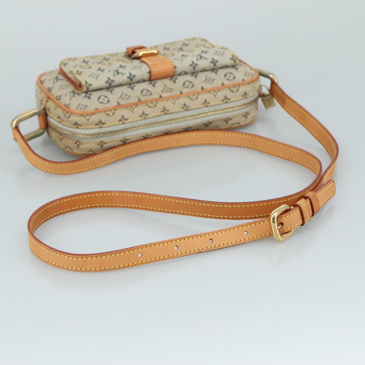 LOUIS VUITTON Monogram Mini Juliet MM Shoulder Bag Blue M92004 LV bs20797