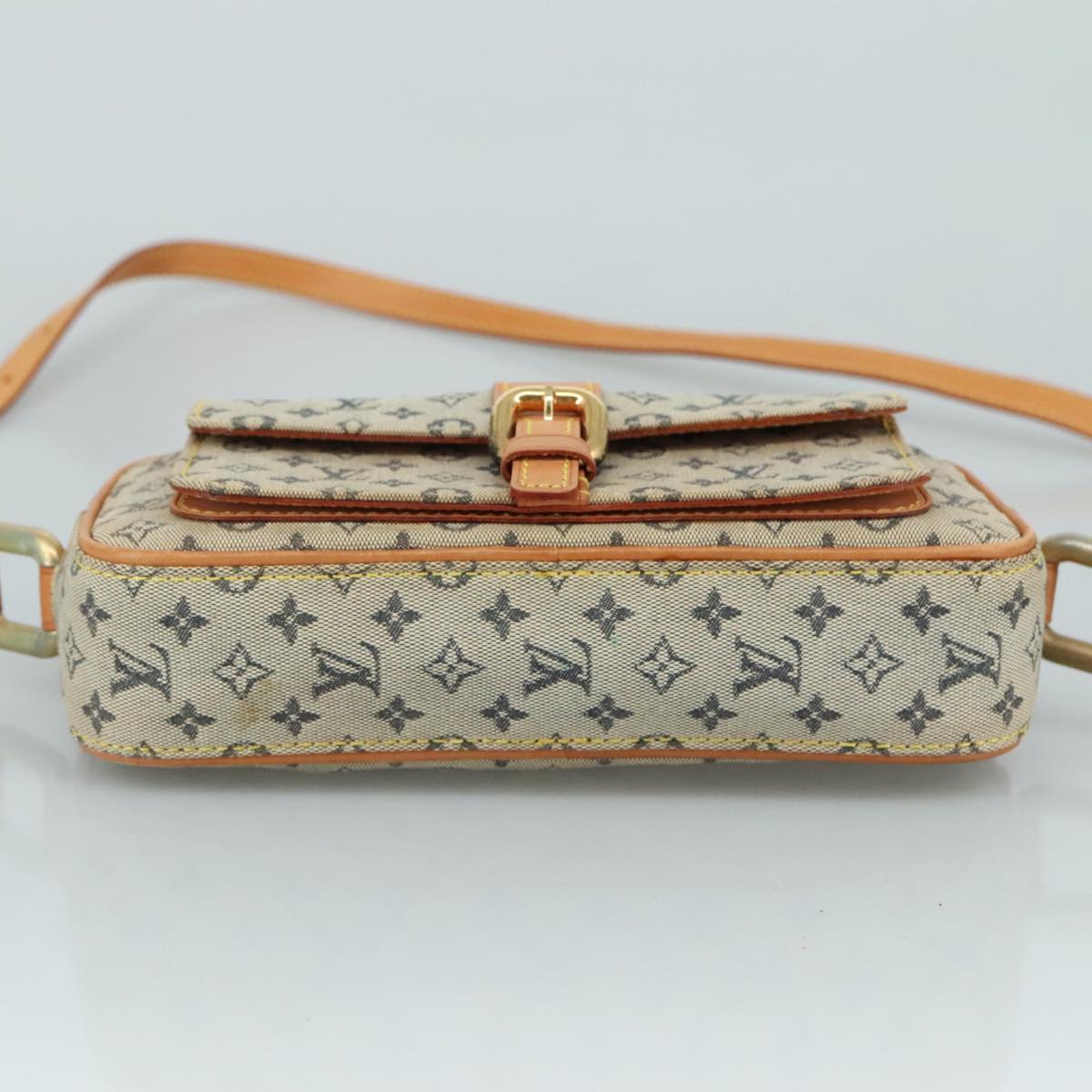 LOUIS VUITTON Monogram Mini Juliet MM Shoulder Bag Blue M92004 LV bs20797