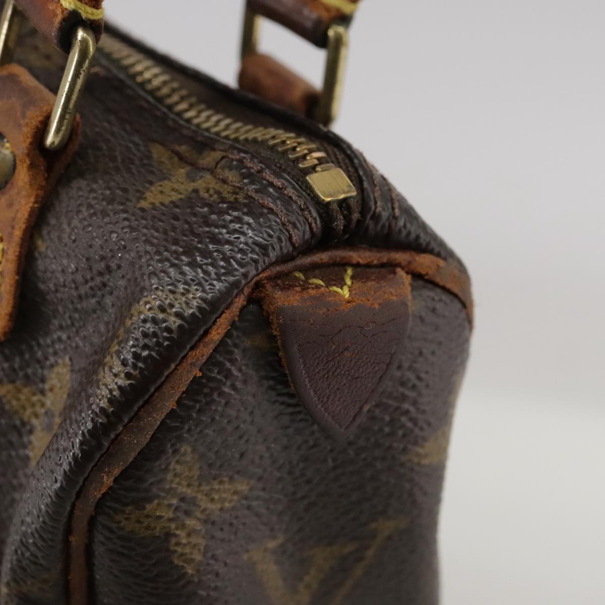 LOUIS VUITTON Monogram Mini Speedy Hand Bag M41534 LV bs20880