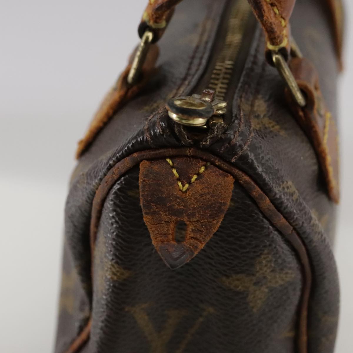 LOUIS VUITTON Monogram Mini Speedy Hand Bag M41534 LV bs20880