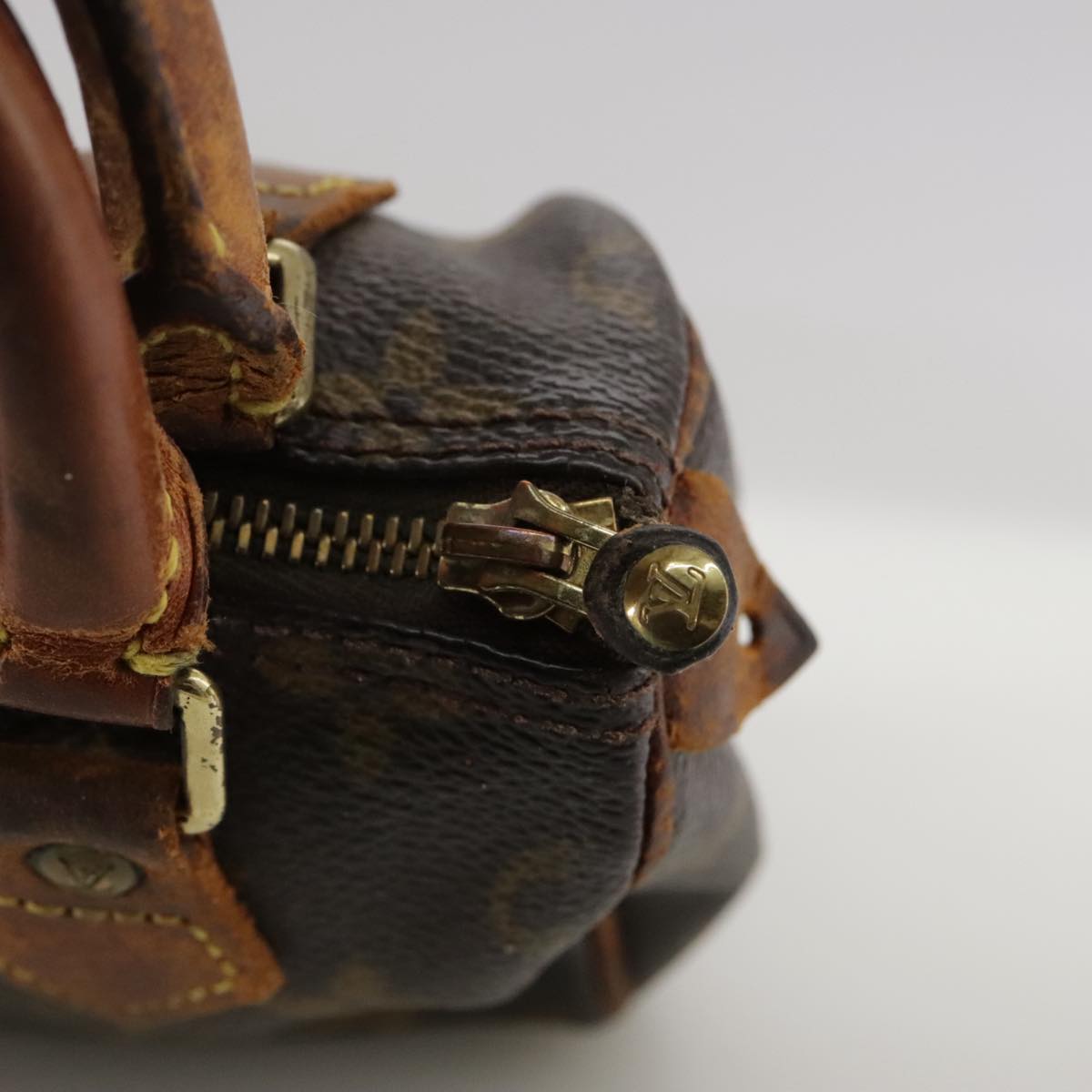 LOUIS VUITTON Monogram Mini Speedy Hand Bag M41534 LV bs20880