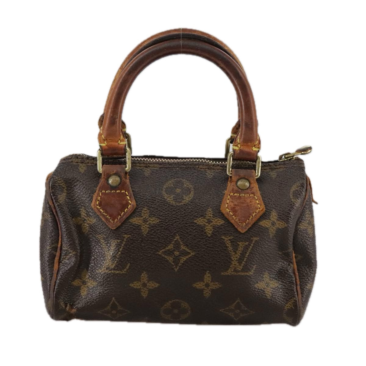 LOUIS VUITTON Monogram Mini Speedy Hand Bag M41534 LV bs20880