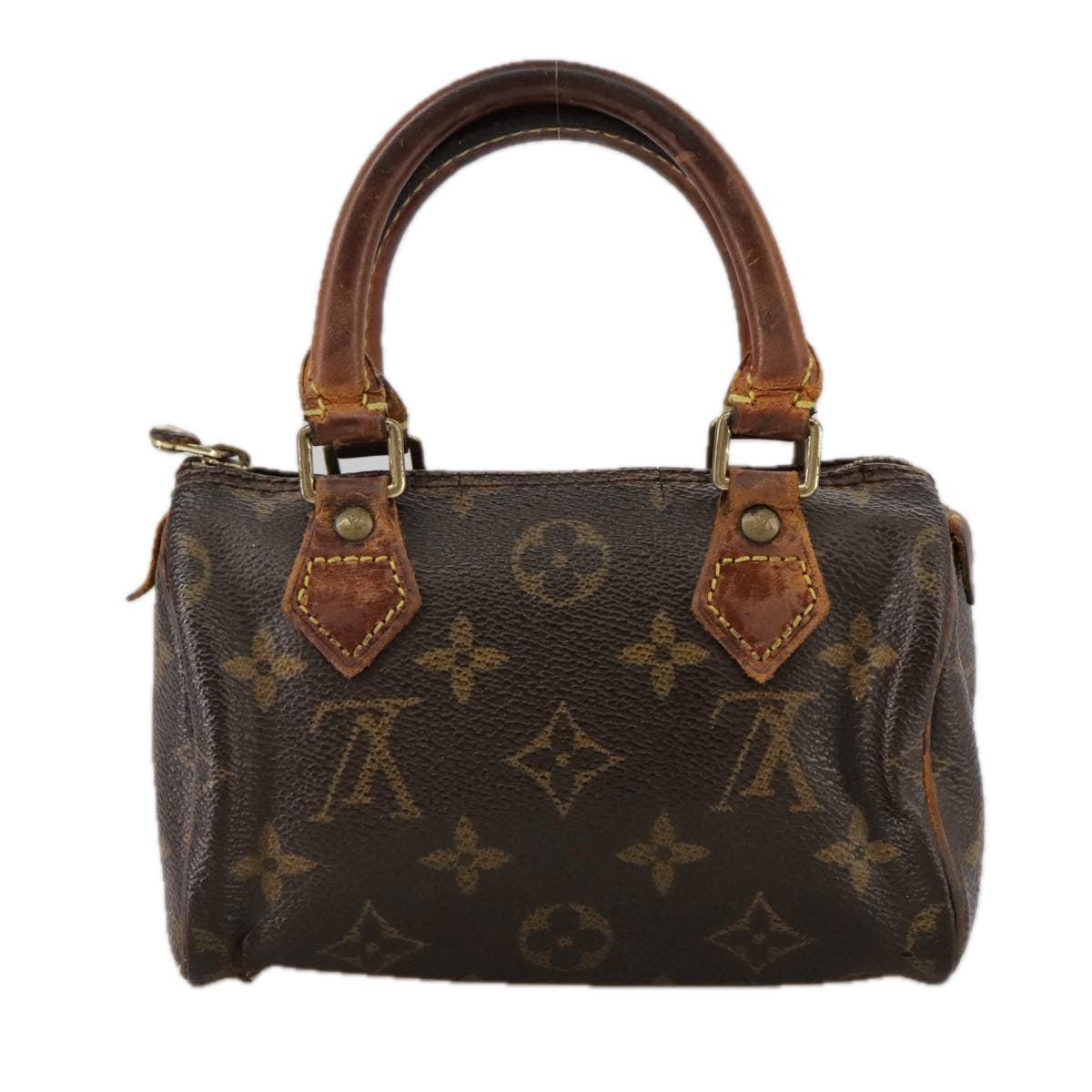 LOUIS VUITTON Monogram Mini Speedy Hand Bag M41534 LV bs20880