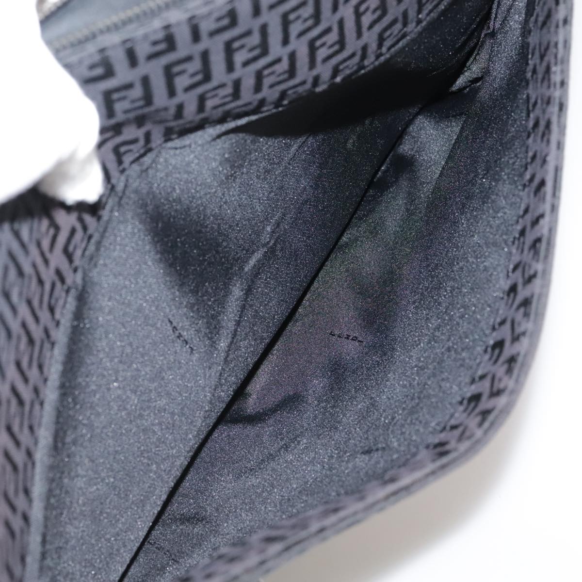 FENDI Zucchino Canvas Business Bag Black bs20925
