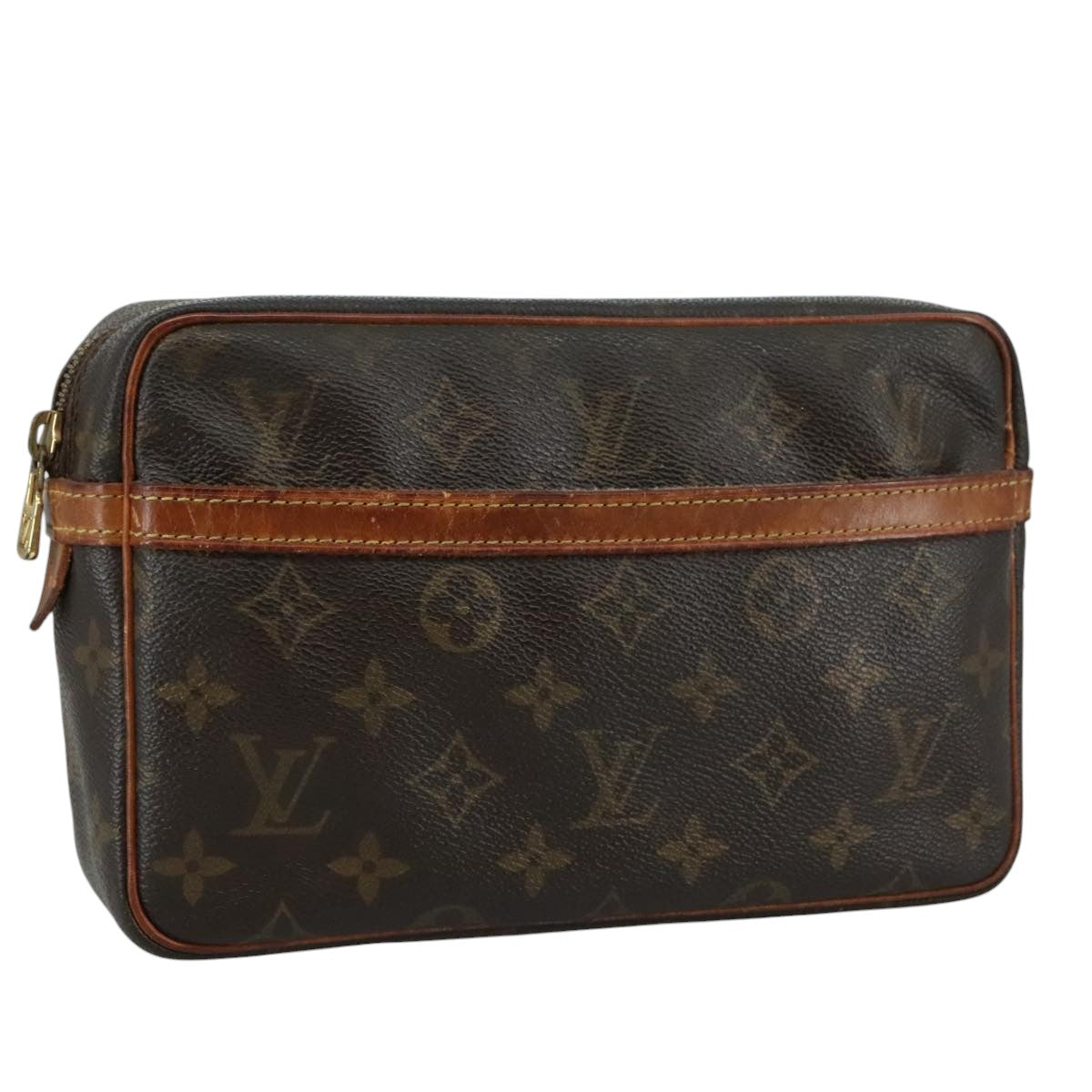 LOUIS VUITTON Monogram Compiegne 23 Clutch Bag M51847 LV bs20963