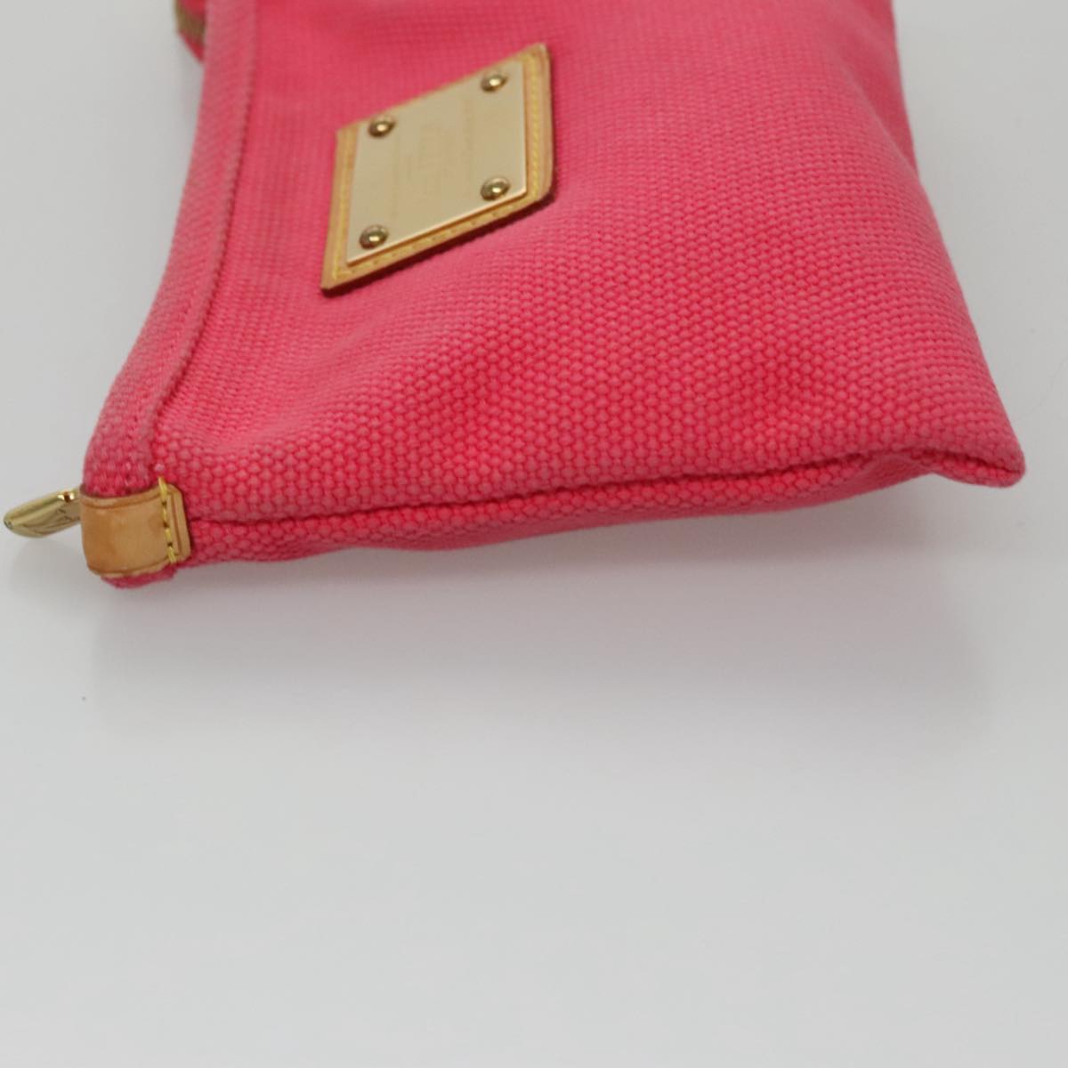 LOUIS VUITTON Antigua Pochette Plat PM Pouch Pink Rose M40068 LV bs20987