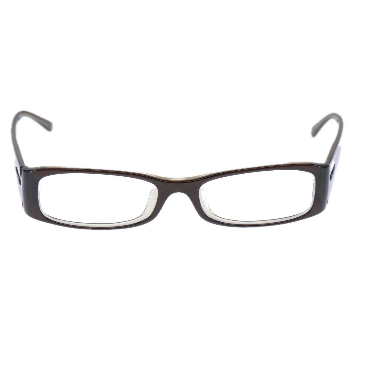CHANEL Sunglasses Plastic Dark Brown CC bs21017