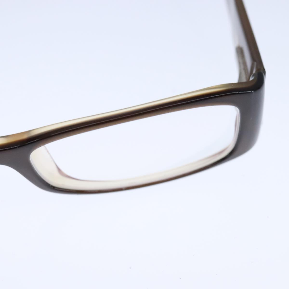 CHANEL Sunglasses Plastic Dark Brown CC bs21017