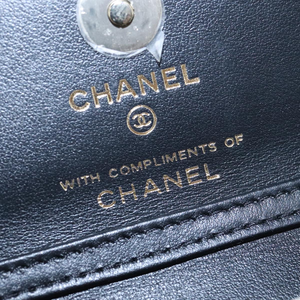 CHANEL Chain Matelasse Checkered Flag Shoulder Bag Canvas Beige CC bs21030A