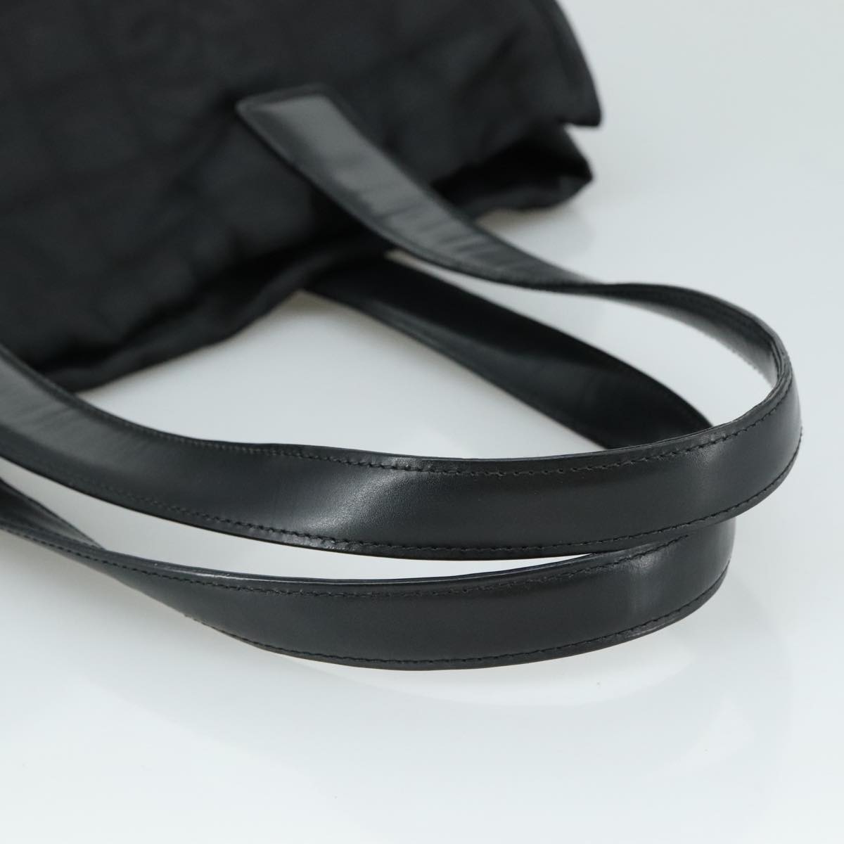CHANEL New Travel line Tote Bag Nylon Black CC bs21058