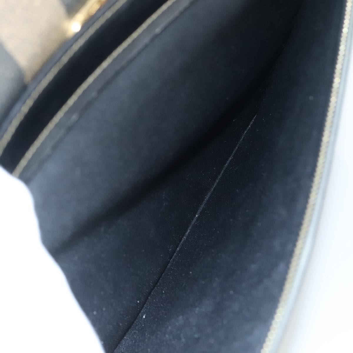 FENDI Pecan Canvas Business Bag 2way Brown Black gold bs21370