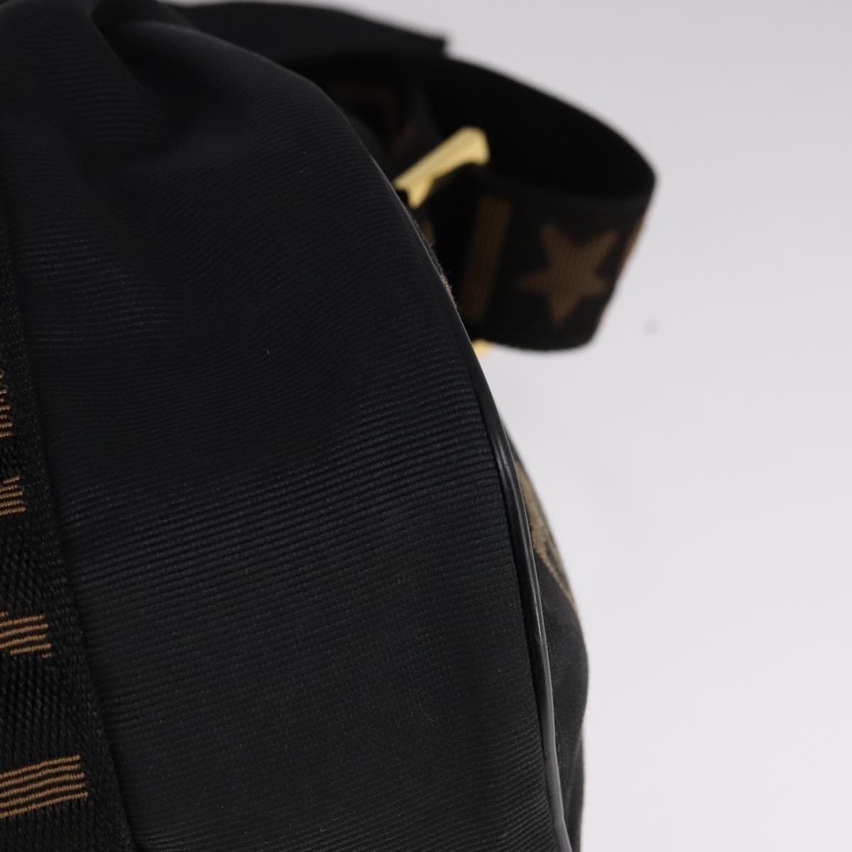 FENDI Hand Bag Nylon 2way Black bs21426