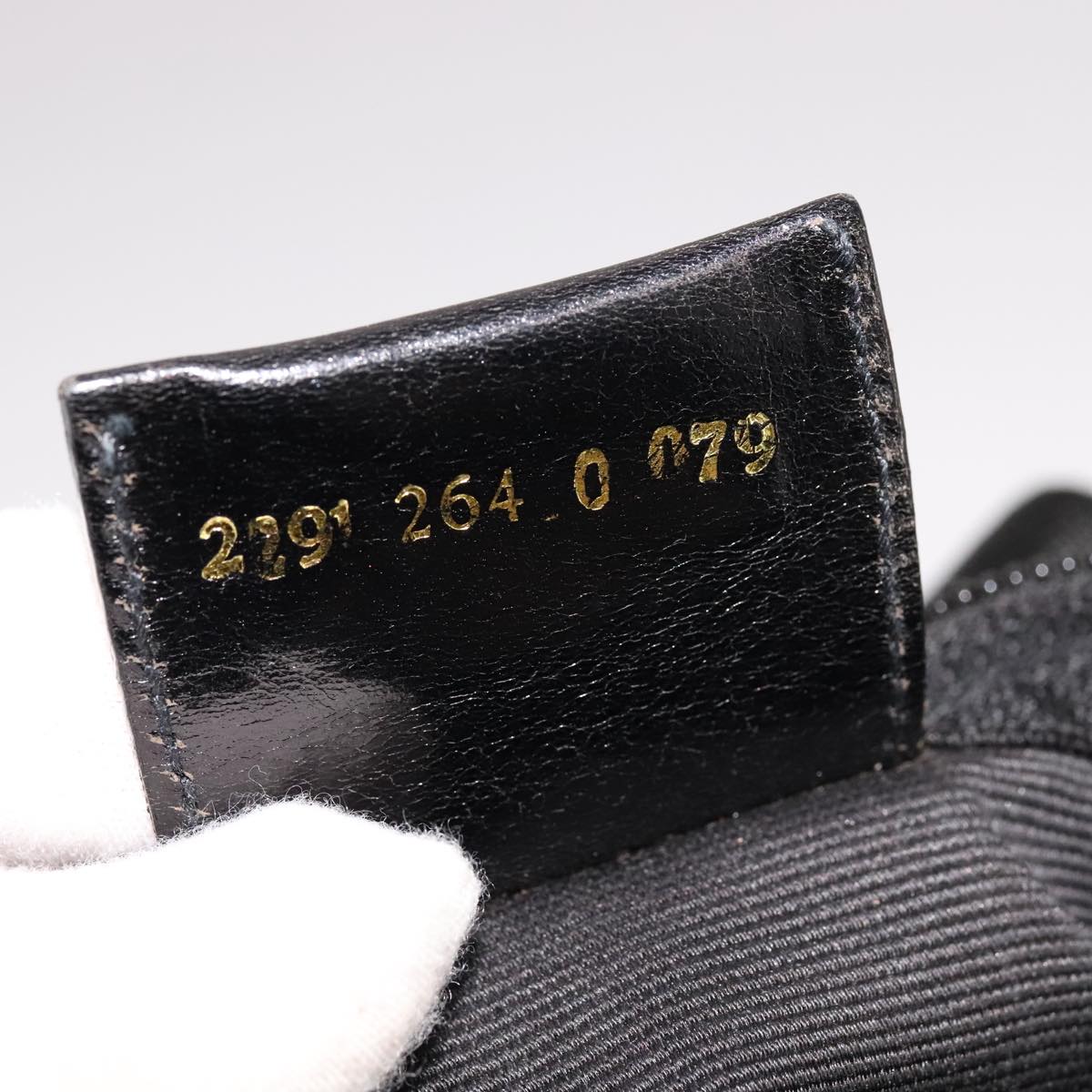 FENDI Hand Bag Nylon 2way Black bs21426