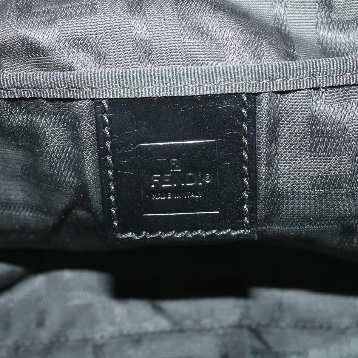 FENDI Pouch Nylon Black bs4103