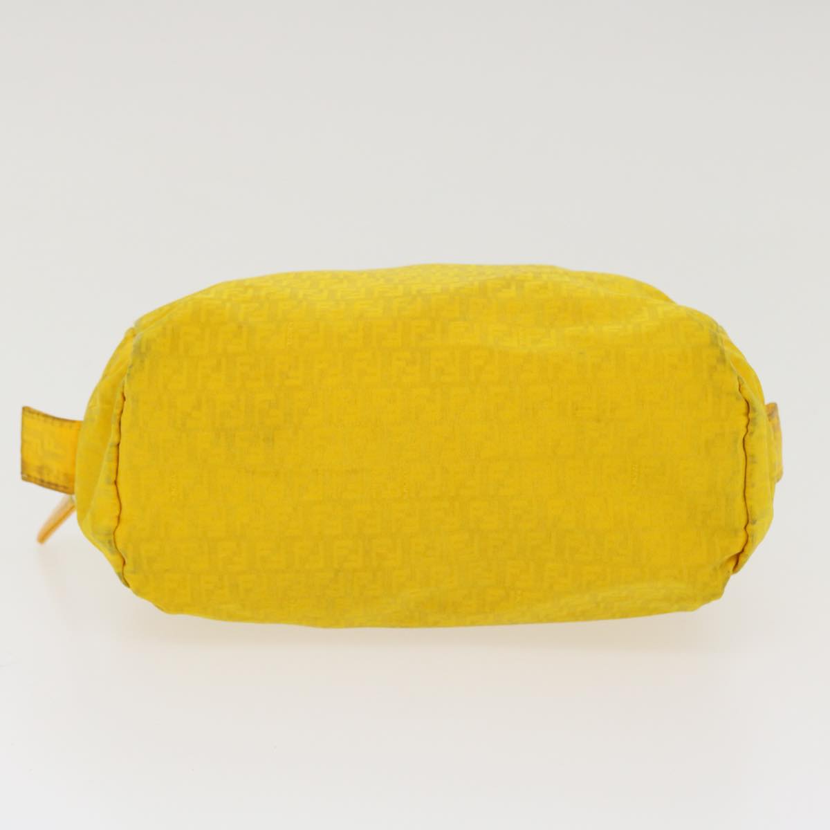 FENDI Zucchino Canvas Pouch Yellow bs4618