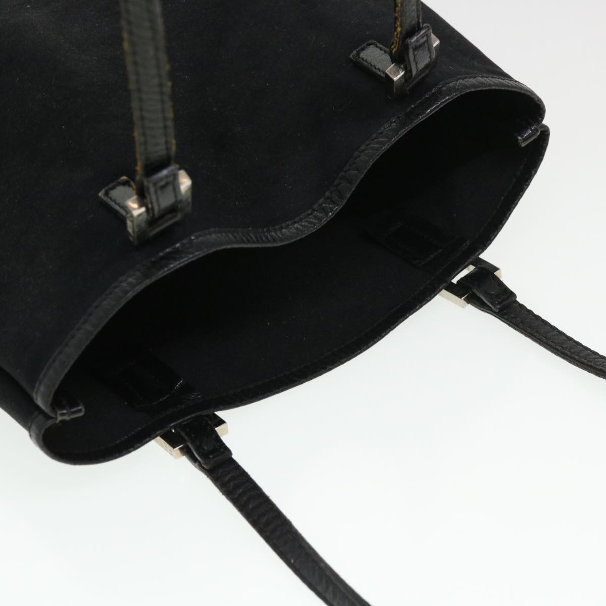 FENDI Tote Bag Nylon Black bs4673