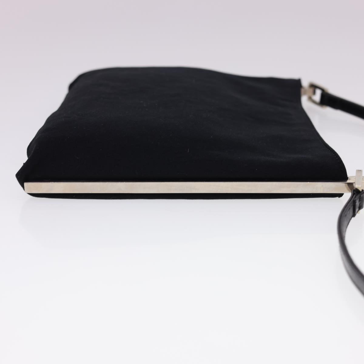 FENDI Shoulder Bag Nylon Black bs4810