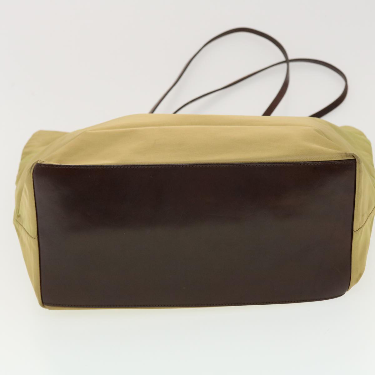FENDI Tote Bag Nylon Khaki bs4859