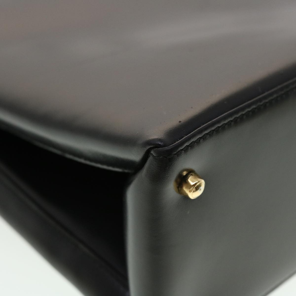 GUCCI Shoulder Bag Leather Black 00221130333 bs5042