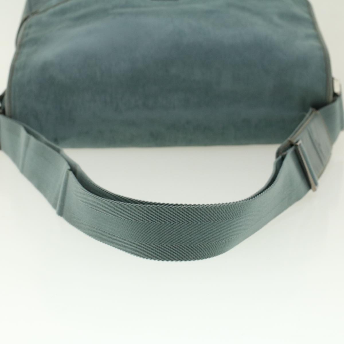 GUCCI GG Canvas Guccissima Shoulder Bag Light Blue 162419 bs5126