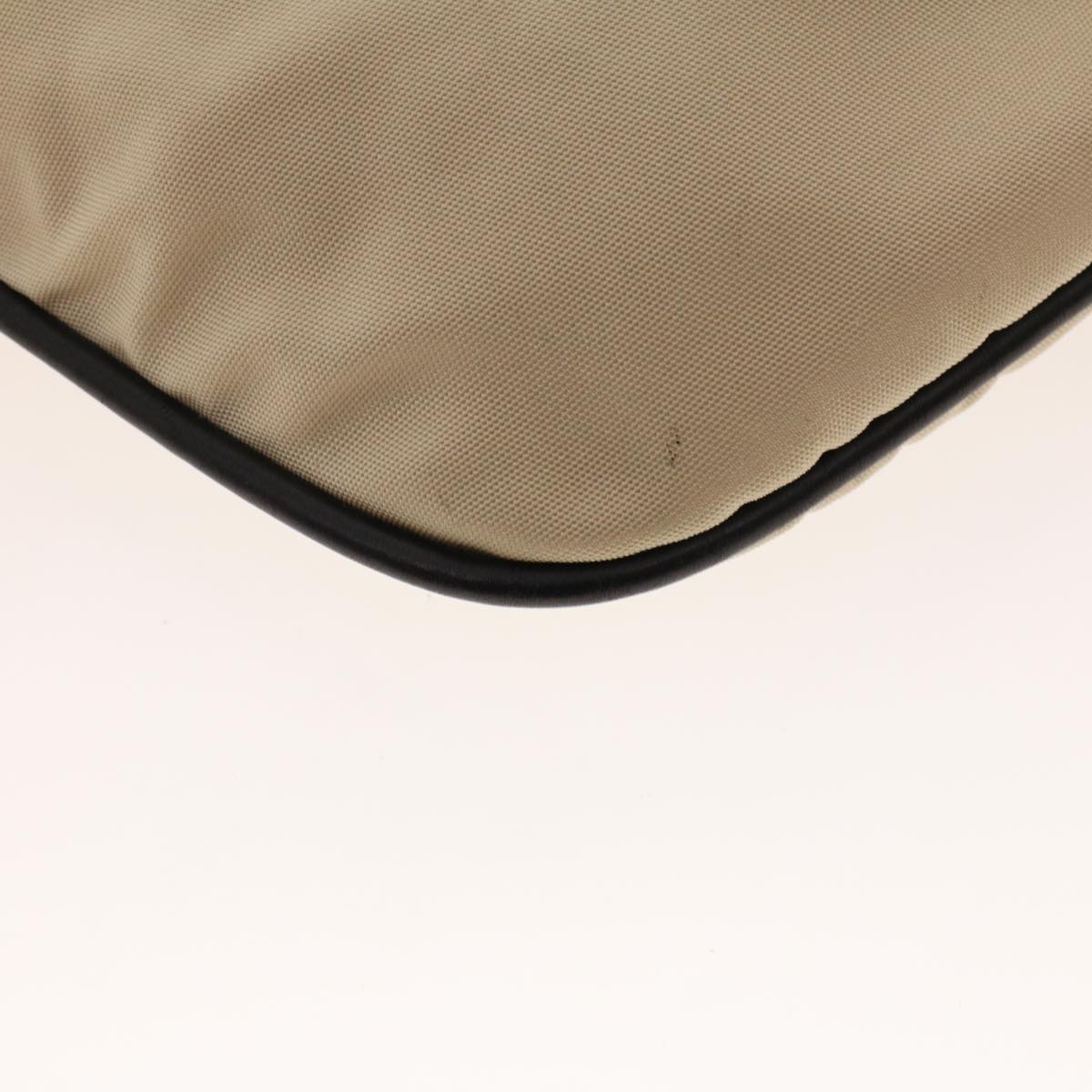 GUCCI Shoulder Bag Nylon Beige bs5213
