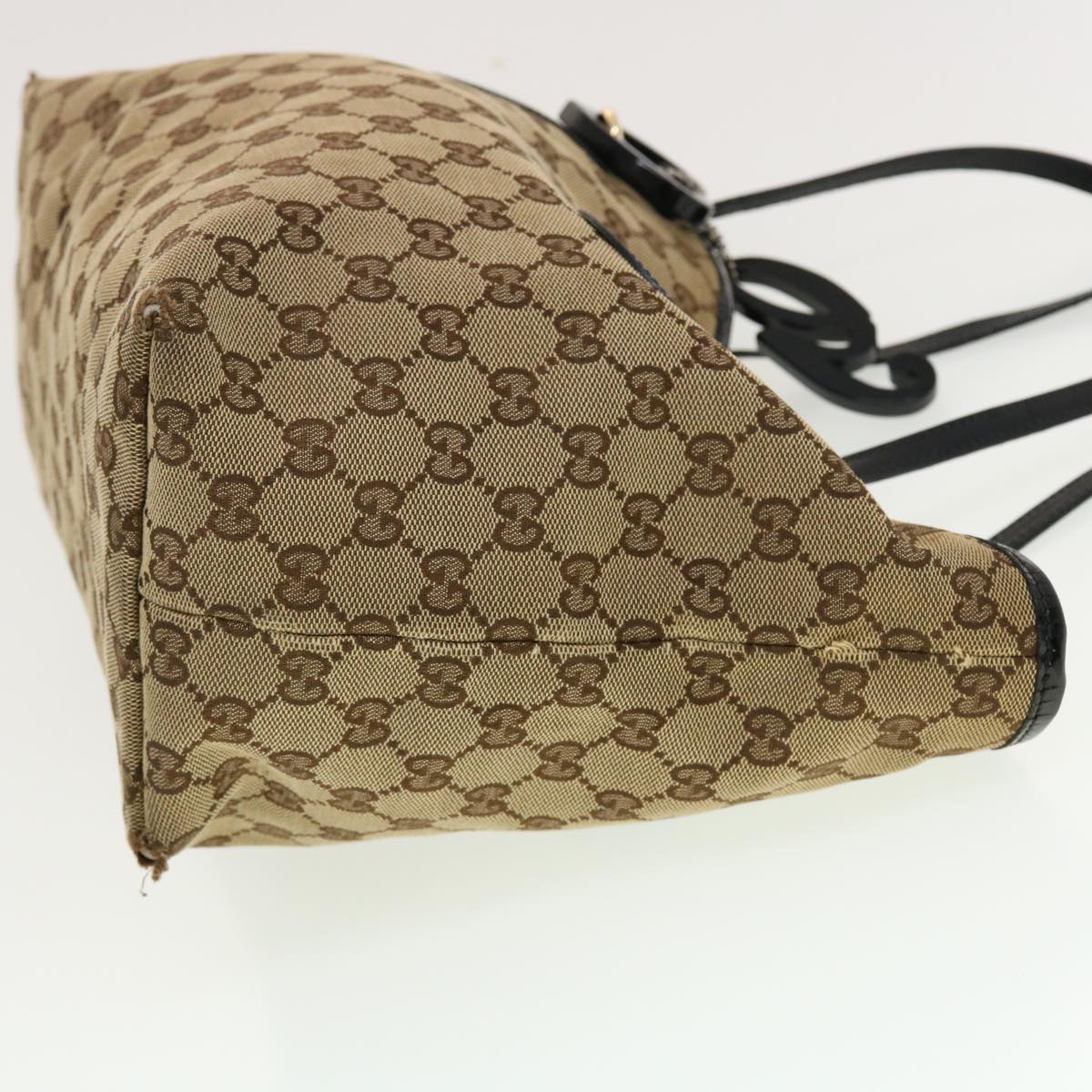 GUCCI GG Crystal GG Canvas Shoulder Bag 2Set Brown bs5221