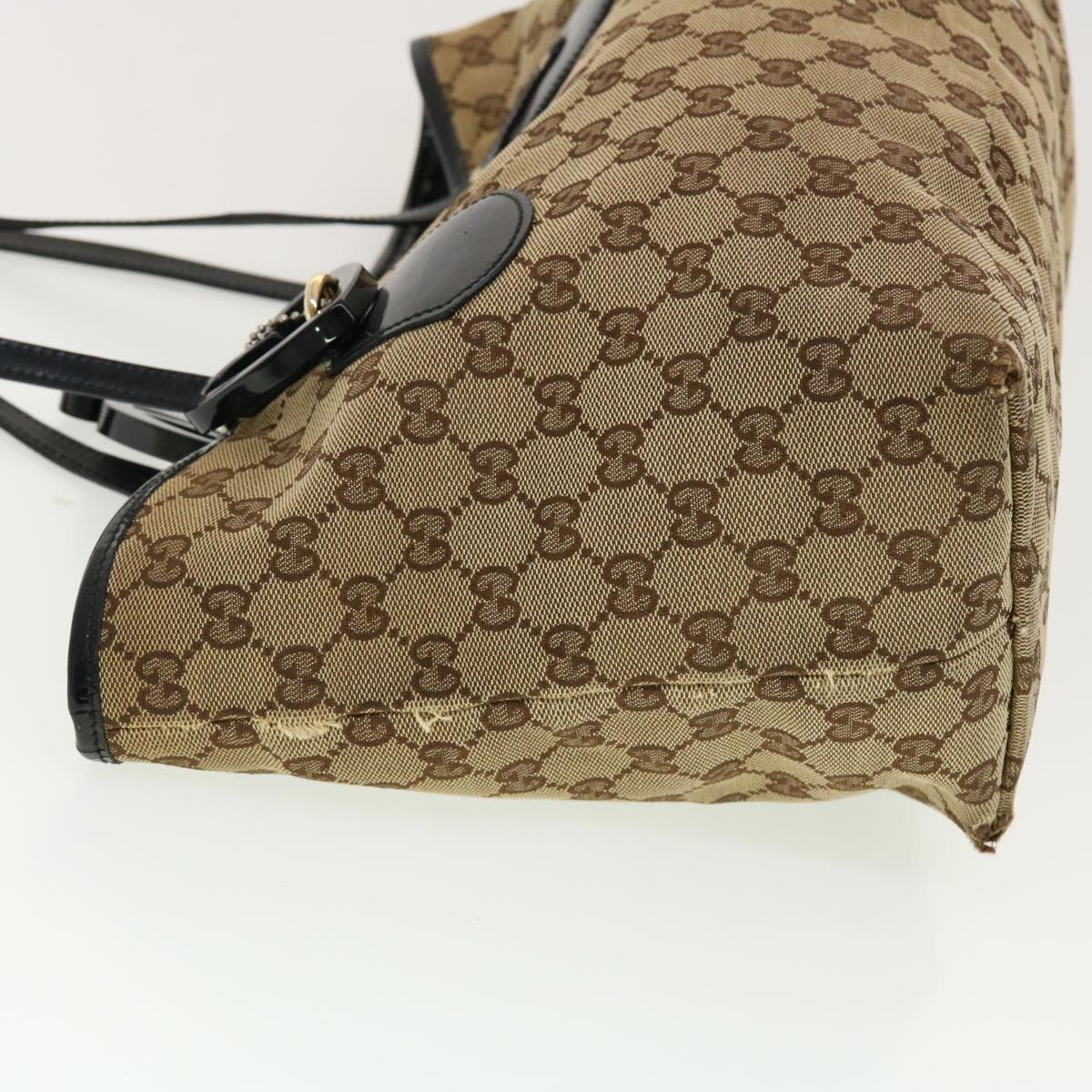 GUCCI GG Crystal GG Canvas Shoulder Bag 2Set Brown bs5221