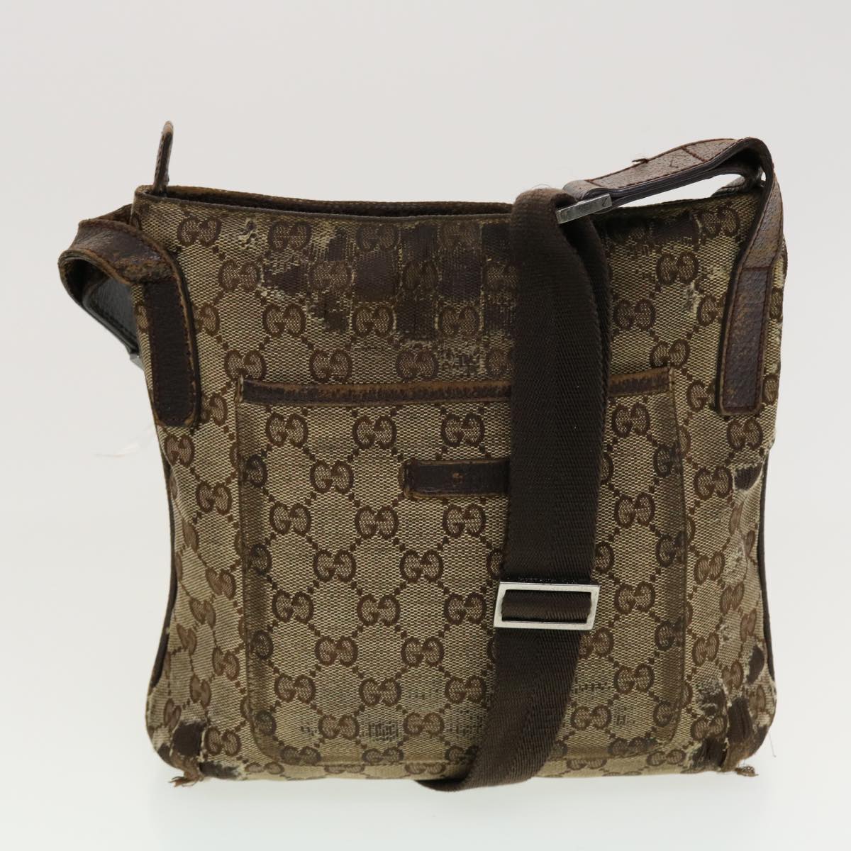 GUCCI GG Canvas Web Sherry Line Hand Bag Nylon 4Set Black Beige Red bs5254