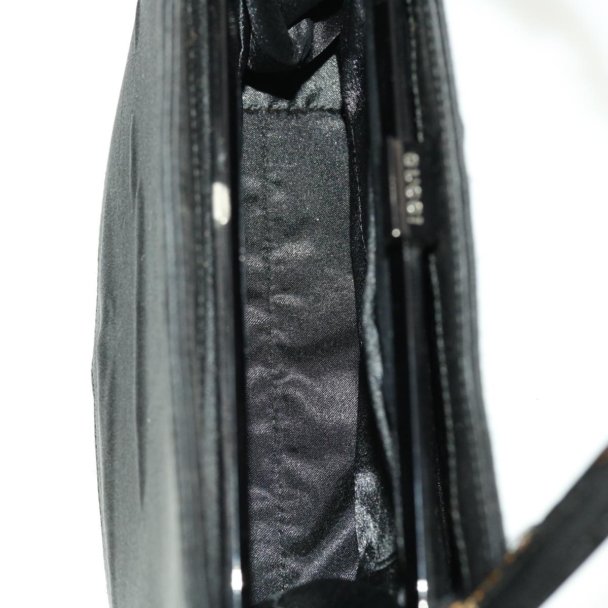 GUCCI GG Canvas Web Sherry Line Hand Bag Nylon 4Set Black Beige Red bs5254
