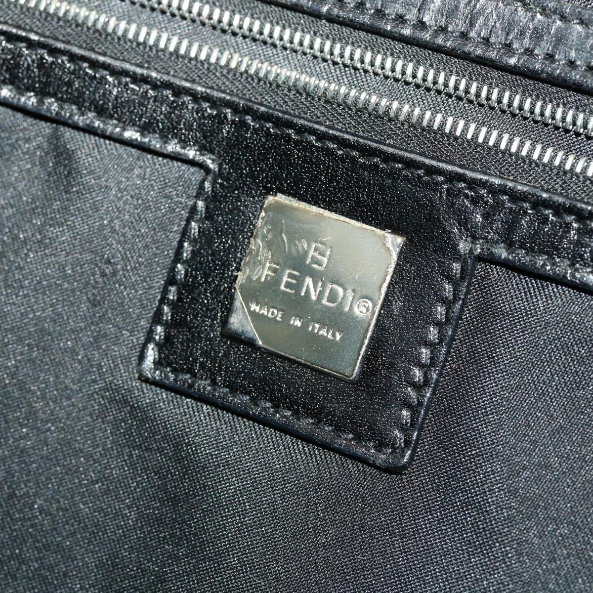 FENDI Shoulder Bag Nylon Black bs5294