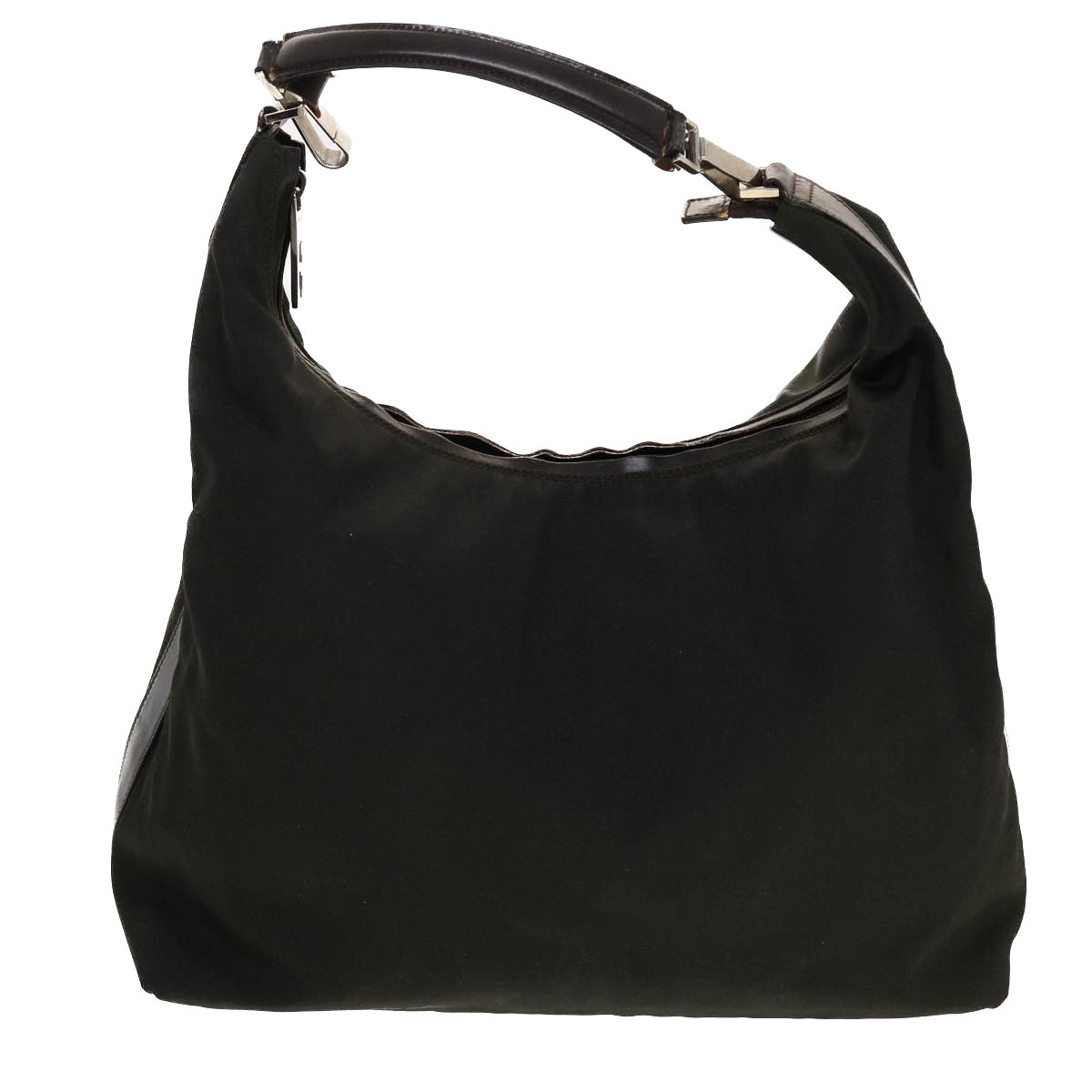 GUCCI Shoulder Bag Canvas 2Set Black bs5295